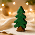 Whimsical Wooden Pine Tree Hand Carved Evergreen Decor Rustic Woodland Nursery Accent Cozy Winter Shelf Art Gift for Nature Lover